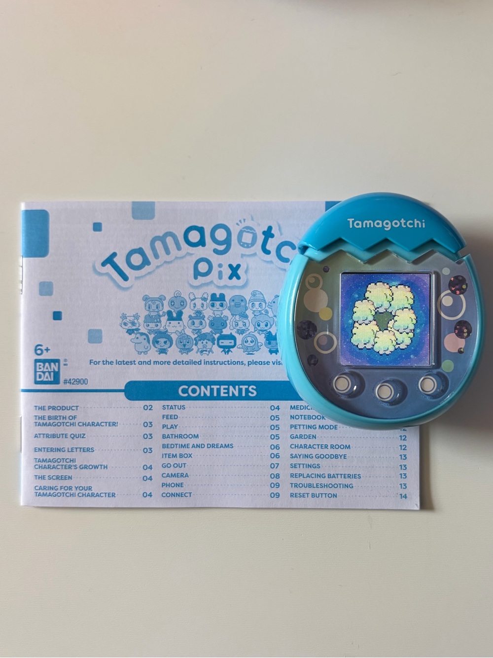 Tamagotchi Pix Blue Ocean